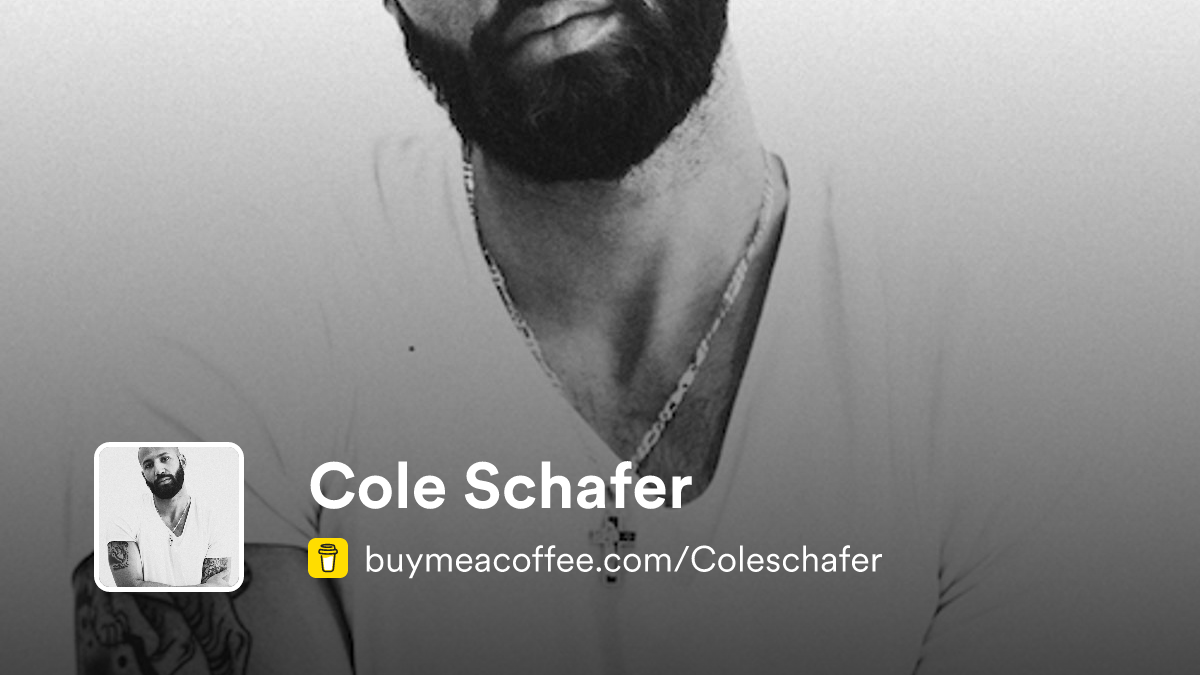 Cole Schafer Buymeacoffee